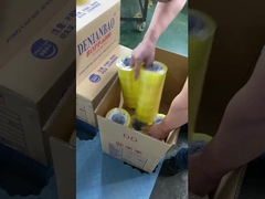 Διαφανής ταινία συσκευασίας τύπου κυλίνδρου για συσκευαστικά κουτιά