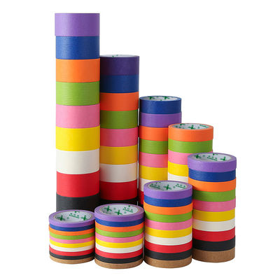 Καλή τιμή. Καλλιτεχνική χρωματιστή ταινία μάσκετινγκ με ανάγλυφο χαρτί σε απευθείας σύνδεση