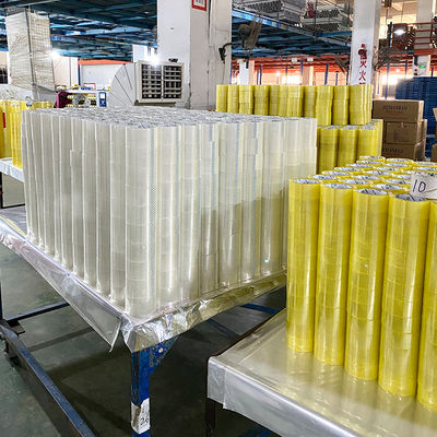 Καλή τιμή. Clear/Transparent Yellowish BOPP Adhesive Packing Tape Factory Price σε απευθείας σύνδεση