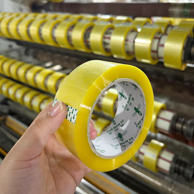 Καλή τιμή. Διαφανής ταινία συσκευασίας υψηλού ιξώδους για συσκευασία χαρτοκιβωτίων, προσαρμοσμένη από το εργοστάσιο σε απευθείας σύνδεση
